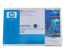 Genuine HP LaserJet Q5950A / 643A Black Toner Cartridge for 4700 Printer NIB OEM picture