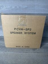 Sony Vaio Computer PC Speaker System PCVA-SP2 Includes 12V AC Adapter New picture