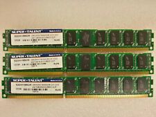 6GB 3x2GB Super Talent PC3-10600 DDR3-1333 240-Pin Registered ECC Server Memory  picture