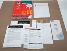Classic Mac Software ~ Adobe Type Set ~ 30 Fonts + ATM Adobe Type Manager picture