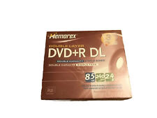 Memorex DVD+R DL - 8.5 GB Double Layer Blank DVD 3 Pk - Brand New picture