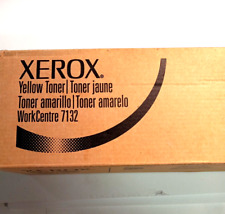 New Xerox WorkCentre 7132 Toner Cartridge - Yellow 006R01267 picture