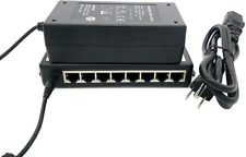 8-Port Passive Power over Ethernet Poe+ Injector Adapter with 48V 65W Power Supp picture