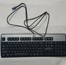 Hewlett-Packard HP 434821-001 Black & Silver Keyboard USB Wired 104Key picture
