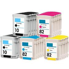 23-Pack Compatible Ink Cartridges for HP 10 82, High Quality for Various Models picture