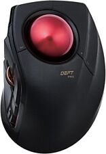 ELECOM DEFT PRO Trackball Mouse, Wired, Wireless, Bluetooth 3 Types Connection picture