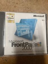 Microsoft FrontPage 2000 Full Version SR-1 w/ Product Key picture