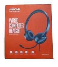 MPOW USB Wired Computer Headset - Noise Reduction, USB PA071A Brand New picture