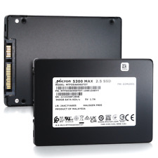 Micron 5300 MAX 960GB SATA Enterprise SSD MTFDDAK960TDT 6Gb/s 3D TLC 5DWPD 2.5in picture