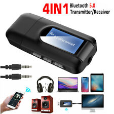 Transmitter Receiver 4 IN 1 Bluetooth 5.0 Wireless Audio 3.5mm USB Aux Adapter picture