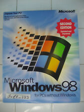 MICROSOFT WINDOWS 98 SECOND EDITION FULL OPERATING SYSTEM WIN 98 SE=NEW BOX= picture