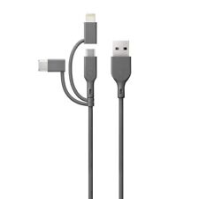 GP CY1N Lade & Sync Cable 1 m 3-in-1 USB-A on Micro/USB-C/Light picture