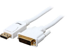 Rosewill RCDC-14008 - 15-Foot White DisplayPort to DVI Cable - Male to Male picture
