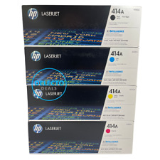 GENUINE HP 414A B/C/M/Y LaserJet Toner W2020A W2021A W2022A W2023A SEALED Boxes picture