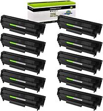 GREENCYCLE 10PK Q2612A 12A Toner Fit for HP 12A LaserJet 3050 3052 30551018 1020 picture