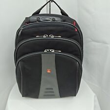 SwissGear Wenger Backpack Black Laptop 3 Compartment picture