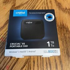 Crucial X6 1TB USB 3.1 Gen 2 Type-C Portable External SSD #CT1000X6SSD9 NEW picture