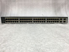 Cisco Catalyst WS-C3750V2-48PS-S 48 port Managed Ethernet Switch w/ PoE+ 4x SFP picture