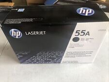 HP 55A Black Toner Cartridge - CE255A Very Light Box Damage See Pics MW picture