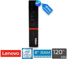 Lenovo ThinkCentre M900 Tiny Intel i5 8GB RAM 120GB SSD WiFi USB Win 10 Desktop picture