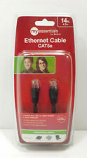 My Essentials by Belkin Ethernet Cable CAT5e 14ft 4.3m Black NEW picture