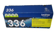 Genuine Brother TN336Y High Yield Yellow Toner New Open Box picture