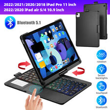 Smart Case with Touchpad Keyboard Cover For iPad 7/8/9th/10th Gen Air 4 5 Pro 11 picture