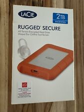 LaCie - Rugged 2TB External USB-C, USB 3.1 Gen 1 Portable Hard Drive - Orange/Si picture