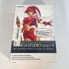 Manga Studio Debut 4 PC Mac Anime Comic Graphic Drawing Cartoon Creator Software picture