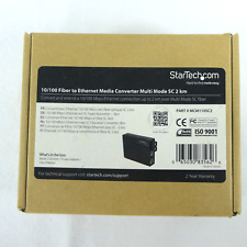 StarTech MCM110SC2 SC 2 km 10/100 Fiber to Ethernet Media Converter No Power picture