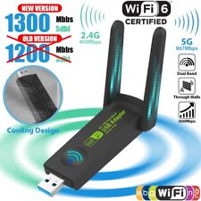USB 3.0 WiFi Adapter 1300Mbps Long Range Dual Band 5Ghz Wireless Network Dongle picture