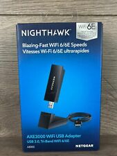 NETGEAR Nighthawk A8000 AXE3000 Tri-Band Wi-Fi 6E USB 3.0 Adapter (E10025985) picture