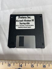 Proteva Inc. Microsoft Windows 98 Start Up Disk 3.5” Floppy Diskette picture