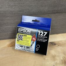 Genuine Epson T127120 127XL Extra High Capacity Black Ink Cartridge Exp 05/2026 picture