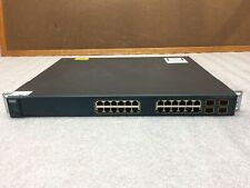 Cisco catalyst 3560-G Series ( WS-C3560G-24TS-S V06 ) 24 port switch, Tested  picture
