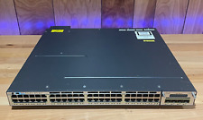 Cisco WS-C3750X-48PF-L 48 Port PoE 3750X Gigabit Switch - Same Day Shipping picture