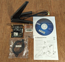 MSI AX916C HERALD-AX INTEL AX210NGW WI-FI 6E Bluetooth 5.2 Adapter Card picture