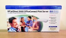 BRAND NEW HP JetDirect 300X OfficeConnect Print Server 10/100TX - J4104B picture