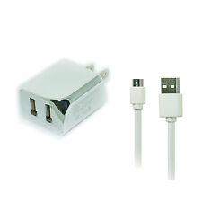 Wall Home AC Charger+6ft USB Cord for Verizon QMV7A Ellipsis 7 4g LTE Tablet picture
