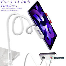 Gooseneck Tablet Mount Phone Holder Flexible Long Arm Clamp Bed Desk Universal picture
