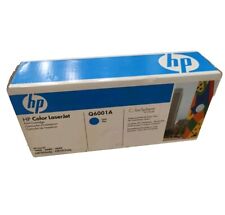 HP 124A (Q6001A) Original LaserJet Toner Cartridge - Cyan New Sealed picture