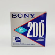 Sony MFD-2DD 3.5 Inch Micro Floppydisk Double Density Pack Of 10 1MB NEW IN BOX picture