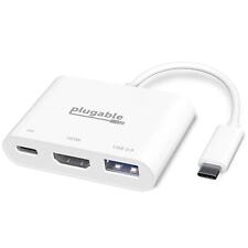 Plugable USB Type-C Mini Dock with HDMI USB 3.0 and Pass-Through Charging picture