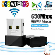 USB WiFi dongle,Dual-Band WiFi Card Easy to Install, WiFi USB Adapter for Pc picture