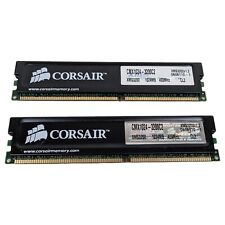 2GB 2x1GB PC3200 CORSAIR CMX1024-3200C2 XMS XMS3202 v1.2 DDR-400 Memory Kit DDR1 picture