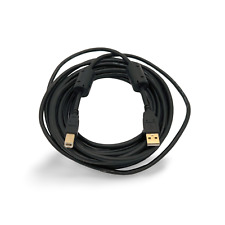 20ft USB 2.0 Computer Cable Type A Male to Type B Male - Black picture