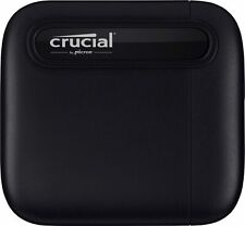 Crucial - X6 SE 4TB External USB-C/USB-A Portable SSD - Black picture