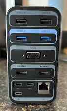 TobenONE USB C Laptop Docking Station Dual Monitor, 15-in-1 USB C Dock picture
