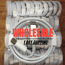 Wholesale Lot 20W USB-C to iPhone Cable PD Fast Charger For iPhone 13 12 11 8 SE picture