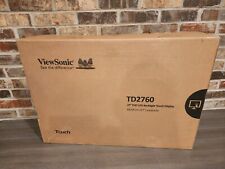ViewSonic 1080P 10-Point Multi Touch Screen TD2760 27